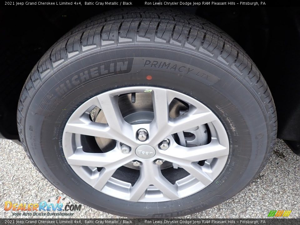 2021 Jeep Grand Cherokee L Limited 4x4 Baltic Gray Metallic / Black Photo #10