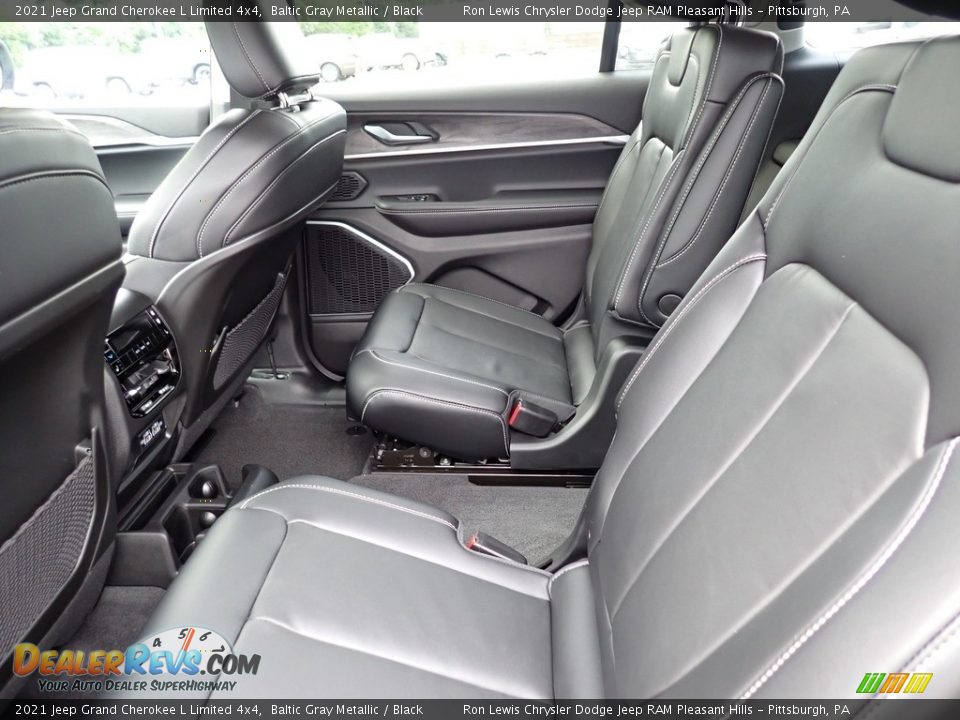 2021 Jeep Grand Cherokee L Limited 4x4 Baltic Gray Metallic / Black Photo #12