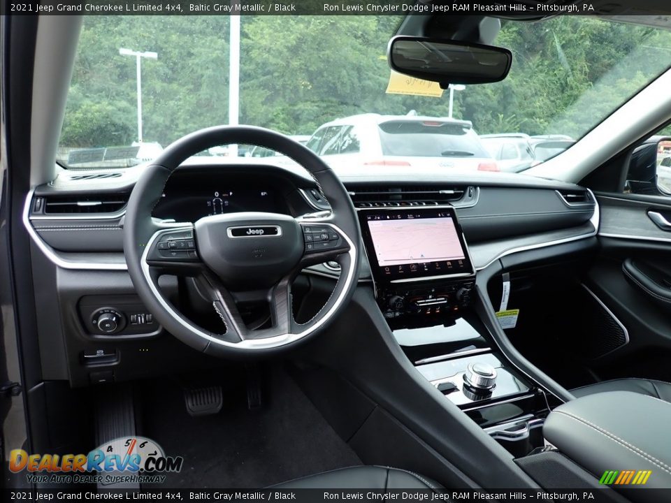 2021 Jeep Grand Cherokee L Limited 4x4 Baltic Gray Metallic / Black Photo #13