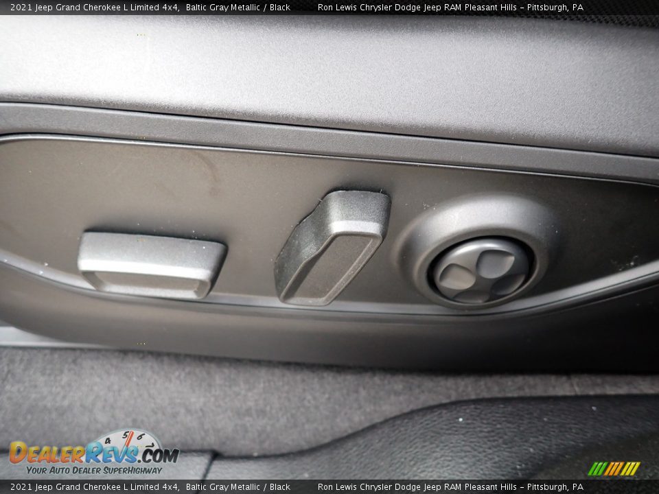 2021 Jeep Grand Cherokee L Limited 4x4 Baltic Gray Metallic / Black Photo #16
