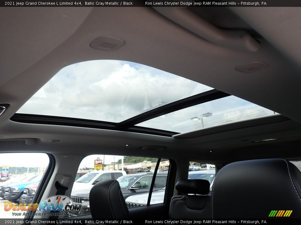 2021 Jeep Grand Cherokee L Limited 4x4 Baltic Gray Metallic / Black Photo #17