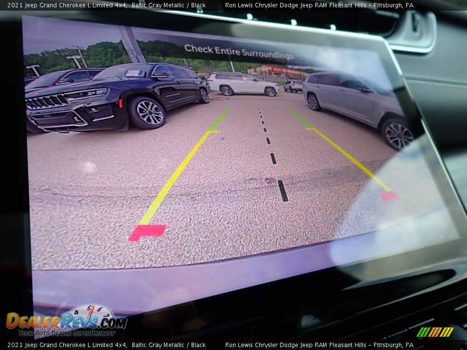 2021 Jeep Grand Cherokee L Limited 4x4 Baltic Gray Metallic / Black Photo #19