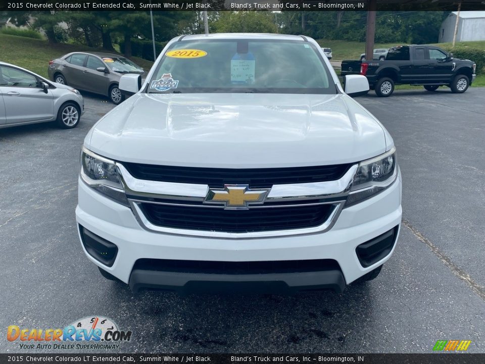 2015 Chevrolet Colorado LT Extended Cab Summit White / Jet Black Photo #3