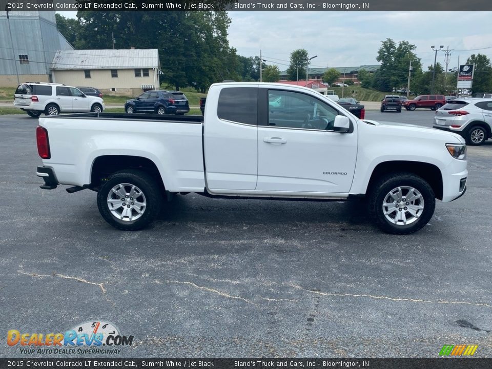 Summit White 2015 Chevrolet Colorado LT Extended Cab Photo #5