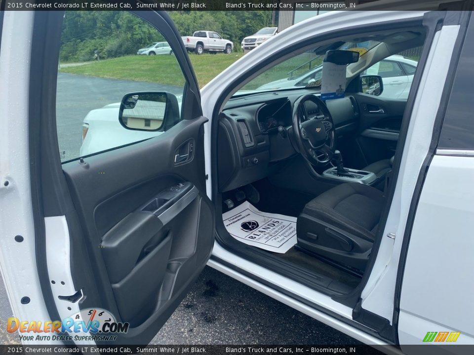 2015 Chevrolet Colorado LT Extended Cab Summit White / Jet Black Photo #10