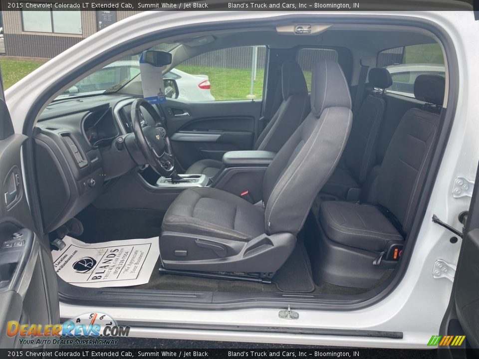 2015 Chevrolet Colorado LT Extended Cab Summit White / Jet Black Photo #13