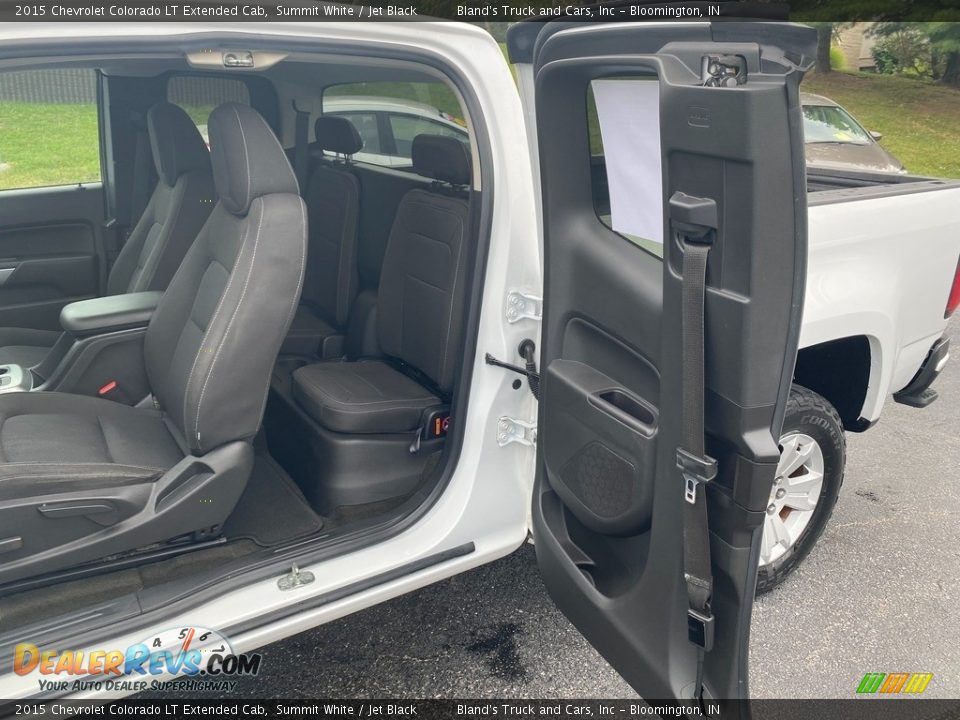 2015 Chevrolet Colorado LT Extended Cab Summit White / Jet Black Photo #32