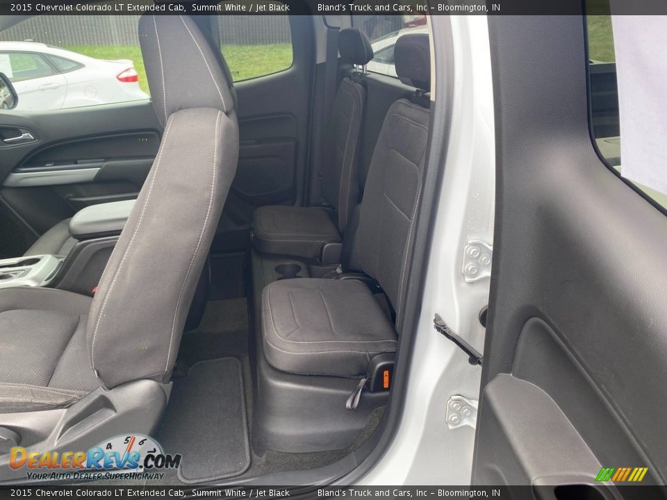 2015 Chevrolet Colorado LT Extended Cab Summit White / Jet Black Photo #33