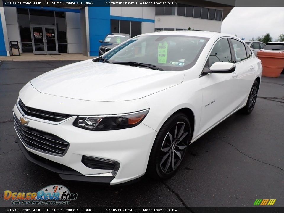 2018 Chevrolet Malibu LT Summit White / Jet Black Photo #2