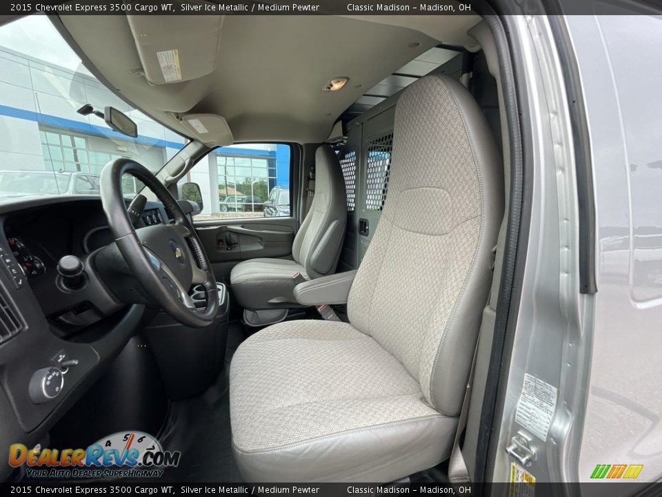 Front Seat of 2015 Chevrolet Express 3500 Cargo WT Photo #6