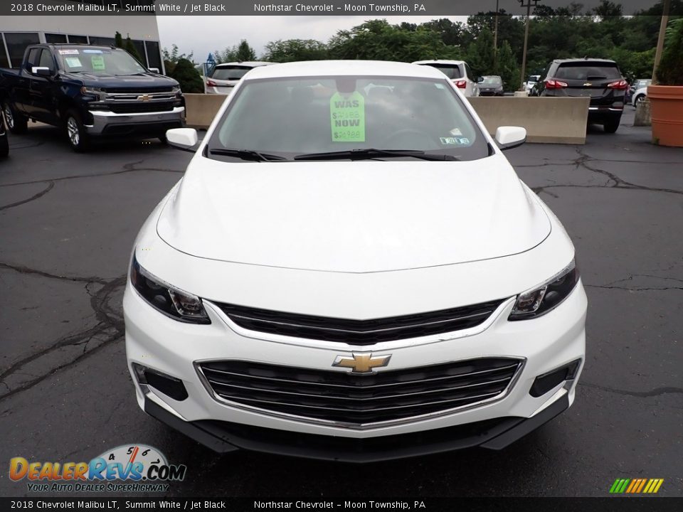 2018 Chevrolet Malibu LT Summit White / Jet Black Photo #13