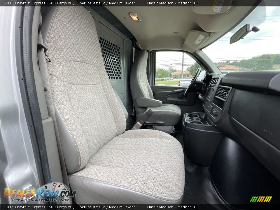 Front Seat of 2015 Chevrolet Express 3500 Cargo WT Photo #15