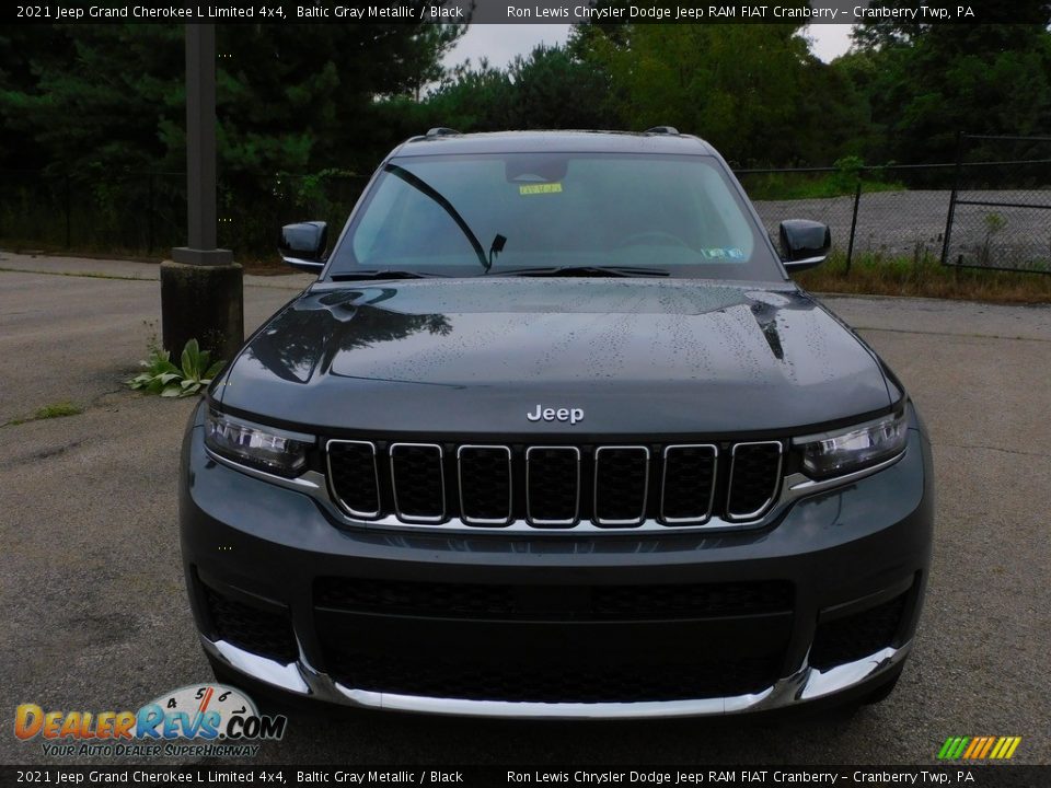 2021 Jeep Grand Cherokee L Limited 4x4 Baltic Gray Metallic / Black Photo #2