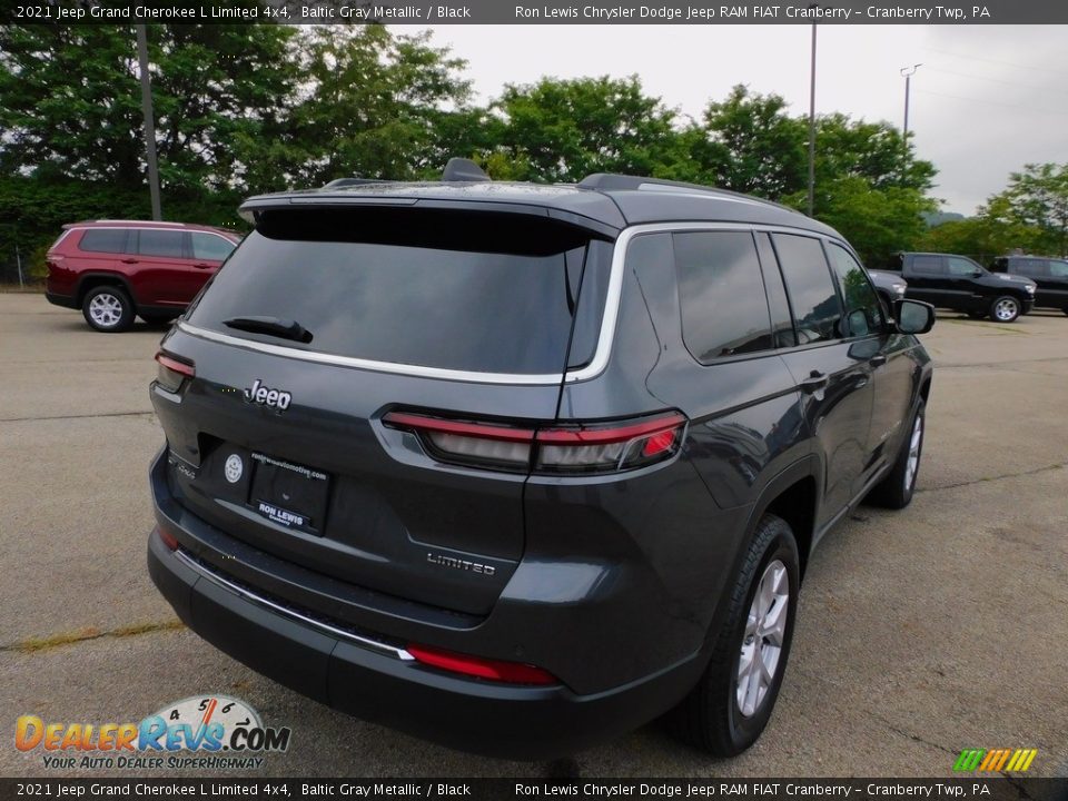 2021 Jeep Grand Cherokee L Limited 4x4 Baltic Gray Metallic / Black Photo #5