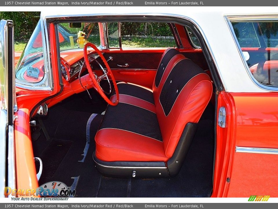 Front Seat of 1957 Chevrolet Nomad Station Wagon Photo #29