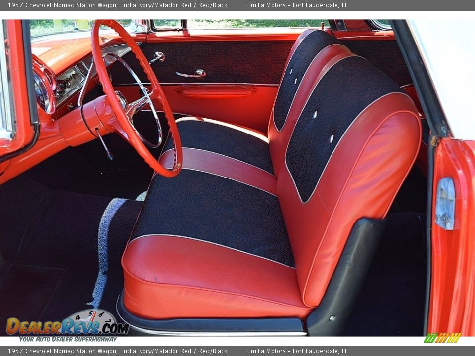 Front Seat of 1957 Chevrolet Nomad Station Wagon Photo #30