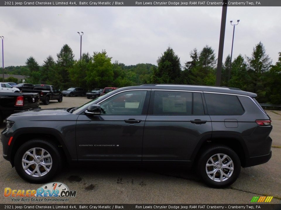 2021 Jeep Grand Cherokee L Limited 4x4 Baltic Gray Metallic / Black Photo #9