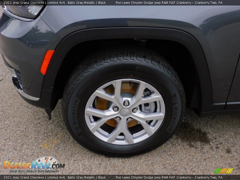 2021 Jeep Grand Cherokee L Limited 4x4 Baltic Gray Metallic / Black Photo #10