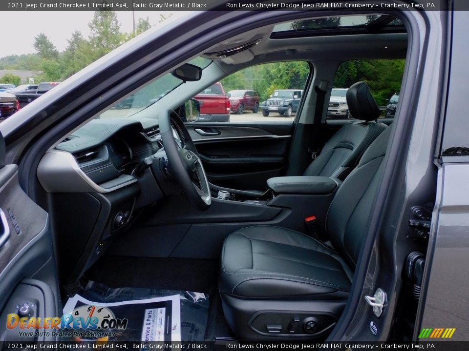 2021 Jeep Grand Cherokee L Limited 4x4 Baltic Gray Metallic / Black Photo #11