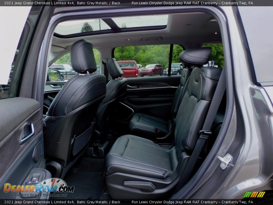 2021 Jeep Grand Cherokee L Limited 4x4 Baltic Gray Metallic / Black Photo #12