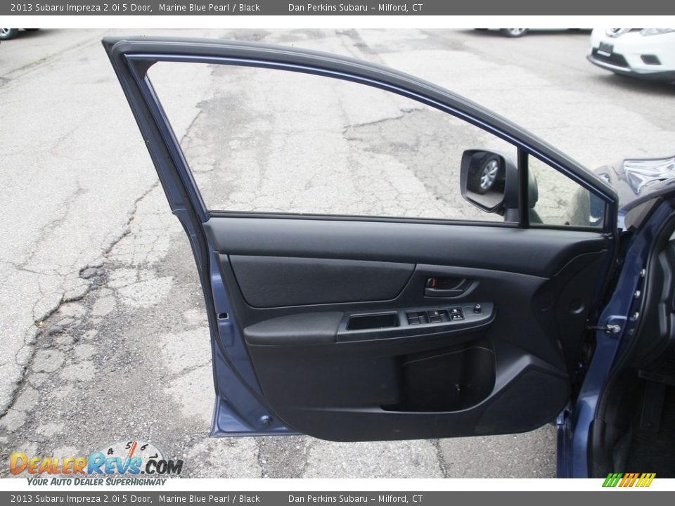 2013 Subaru Impreza 2.0i 5 Door Marine Blue Pearl / Black Photo #9