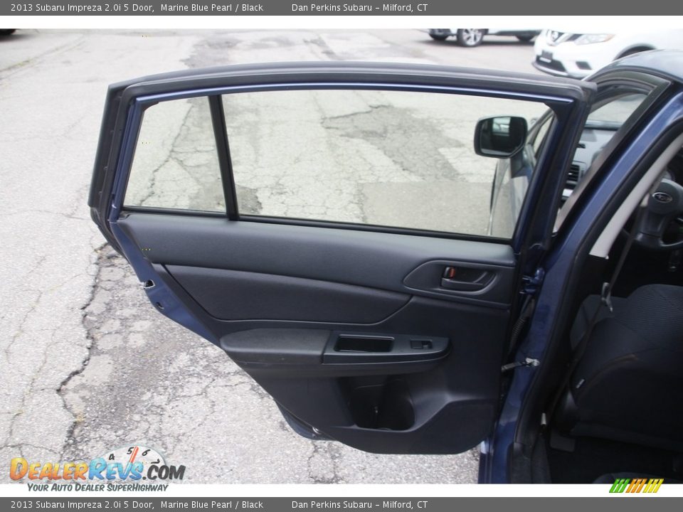 2013 Subaru Impreza 2.0i 5 Door Marine Blue Pearl / Black Photo #11