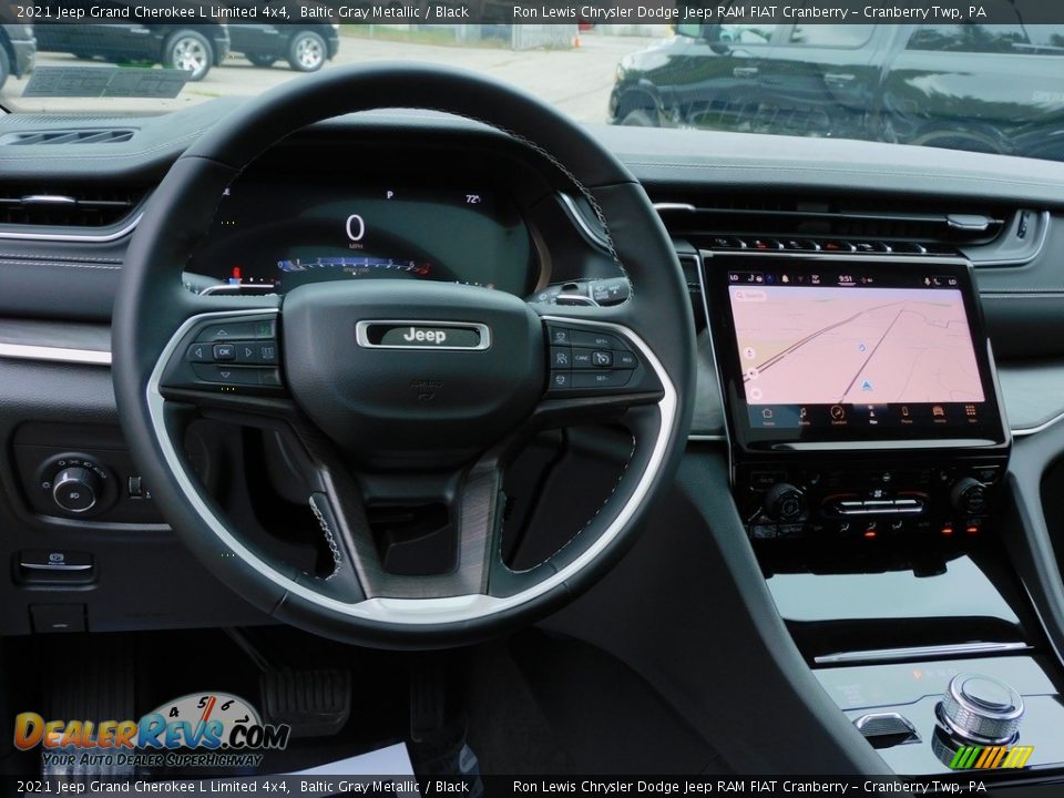 2021 Jeep Grand Cherokee L Limited 4x4 Baltic Gray Metallic / Black Photo #14
