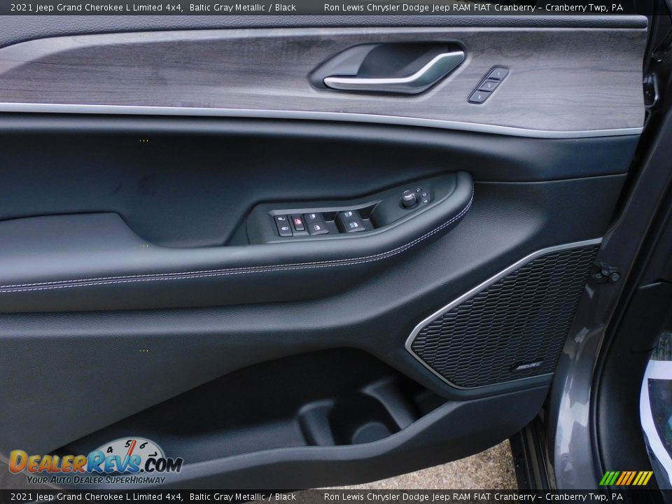 2021 Jeep Grand Cherokee L Limited 4x4 Baltic Gray Metallic / Black Photo #15