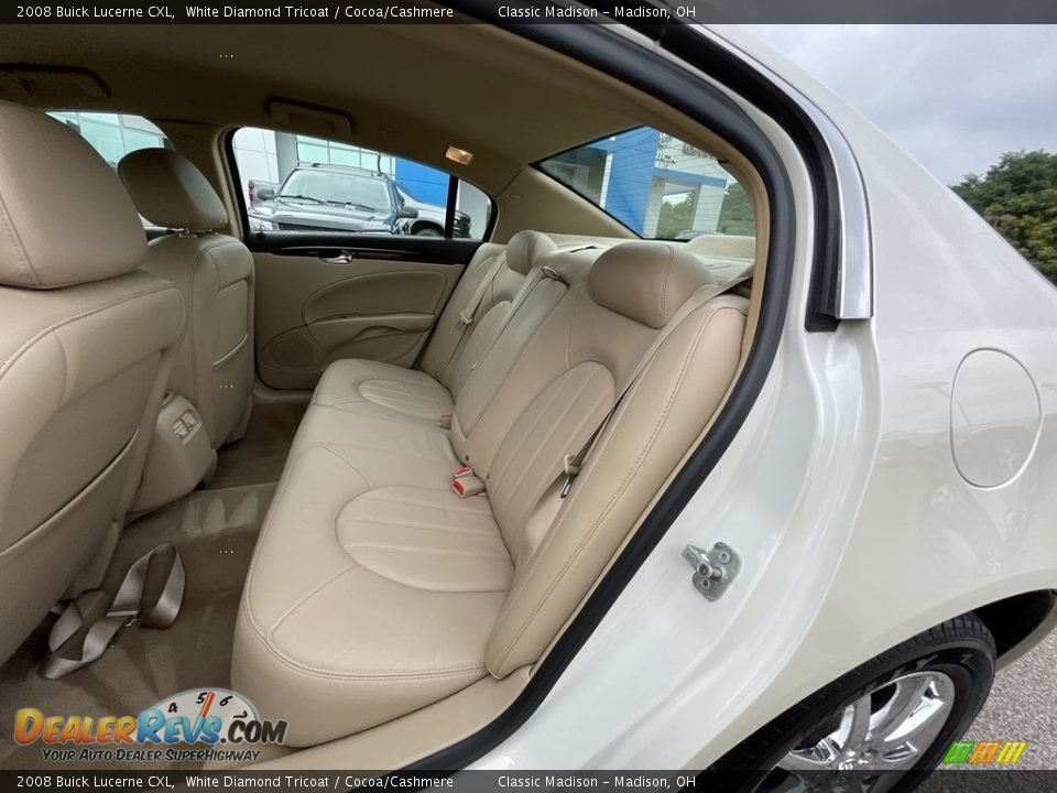 2008 Buick Lucerne CXL White Diamond Tricoat / Cocoa/Cashmere Photo #8