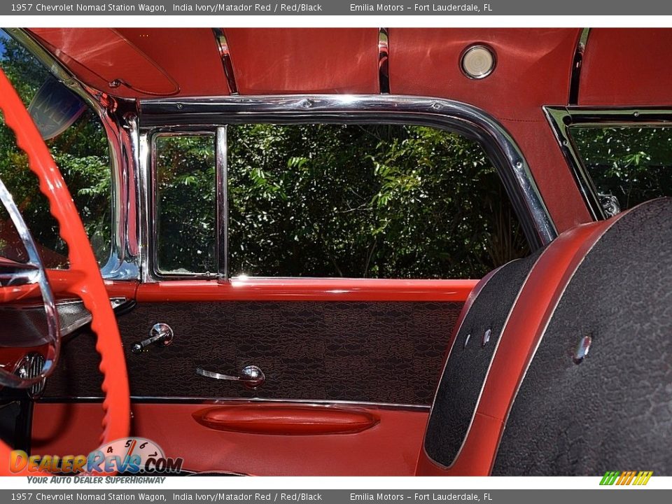 Front Seat of 1957 Chevrolet Nomad Station Wagon Photo #41