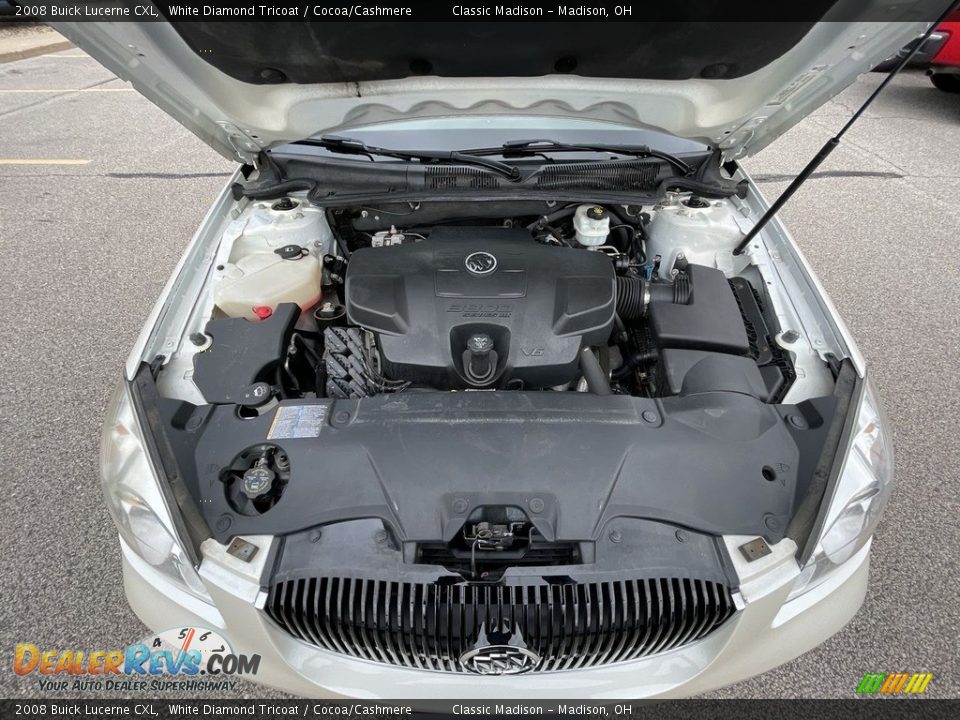 2008 Buick Lucerne CXL White Diamond Tricoat / Cocoa/Cashmere Photo #10