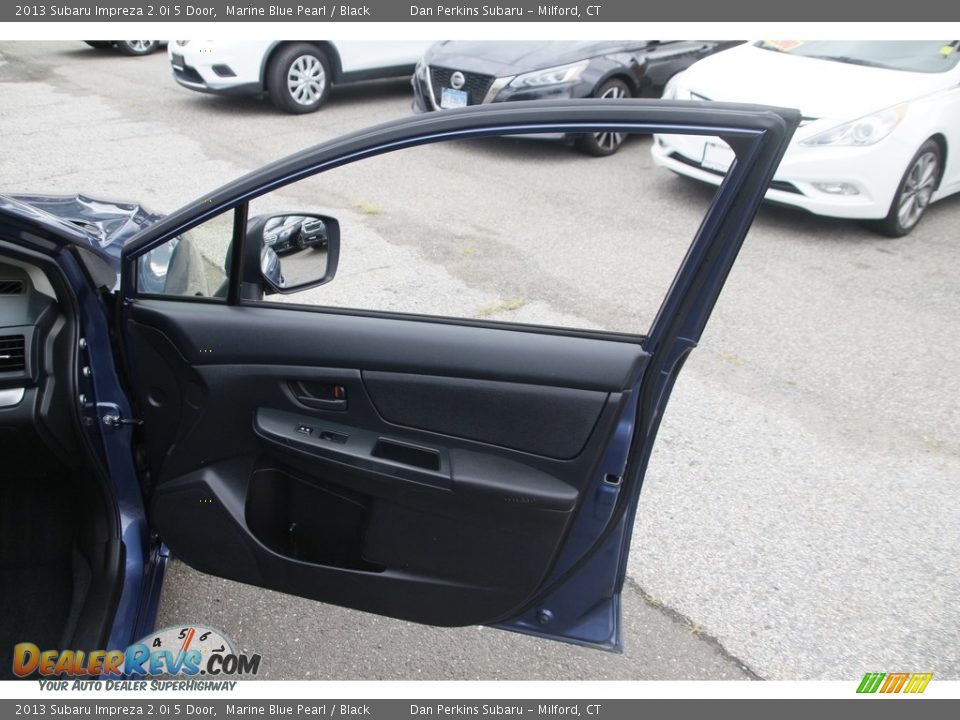 2013 Subaru Impreza 2.0i 5 Door Marine Blue Pearl / Black Photo #16
