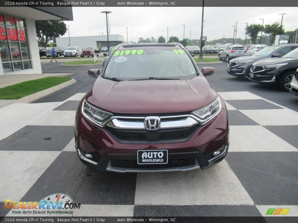 2019 Honda CR-V Touring Basque Red Pearl II / Gray Photo #2