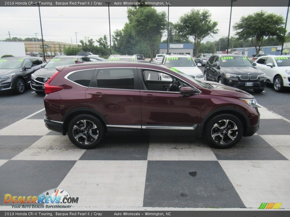 2019 Honda CR-V Touring Basque Red Pearl II / Gray Photo #3