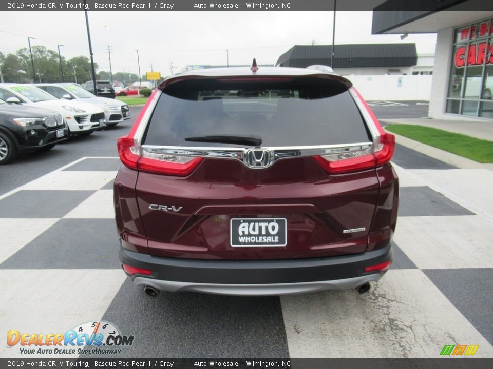 2019 Honda CR-V Touring Basque Red Pearl II / Gray Photo #4