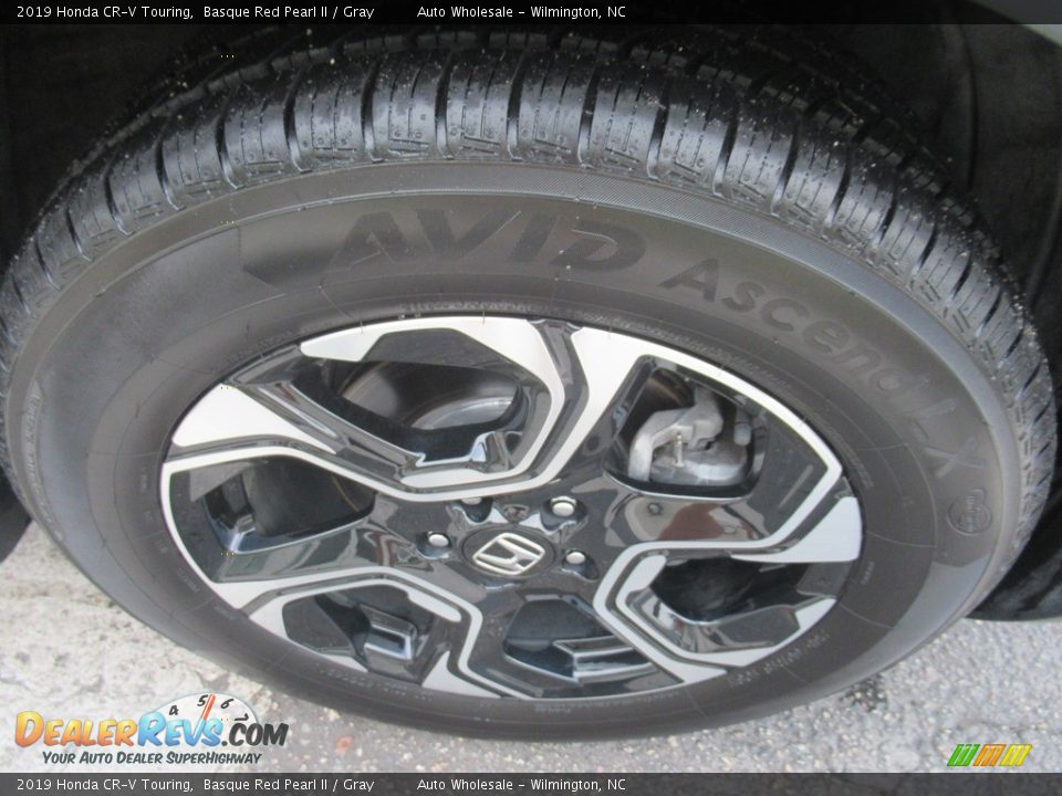 2019 Honda CR-V Touring Basque Red Pearl II / Gray Photo #7