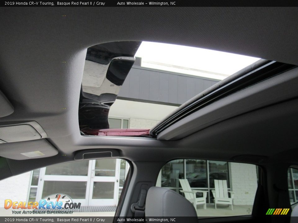 2019 Honda CR-V Touring Basque Red Pearl II / Gray Photo #11