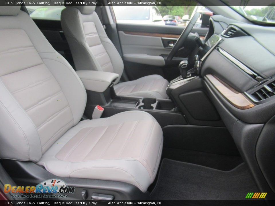2019 Honda CR-V Touring Basque Red Pearl II / Gray Photo #13