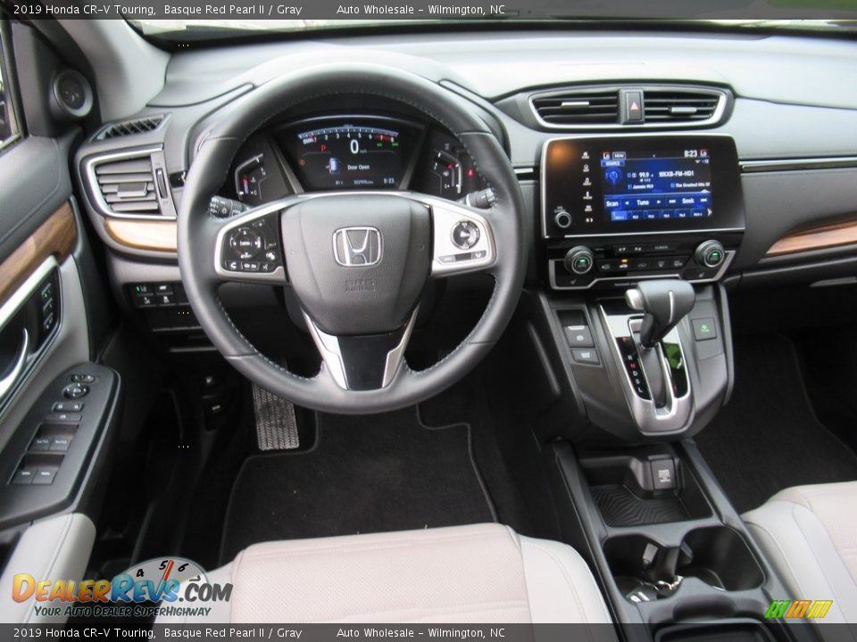 2019 Honda CR-V Touring Basque Red Pearl II / Gray Photo #15