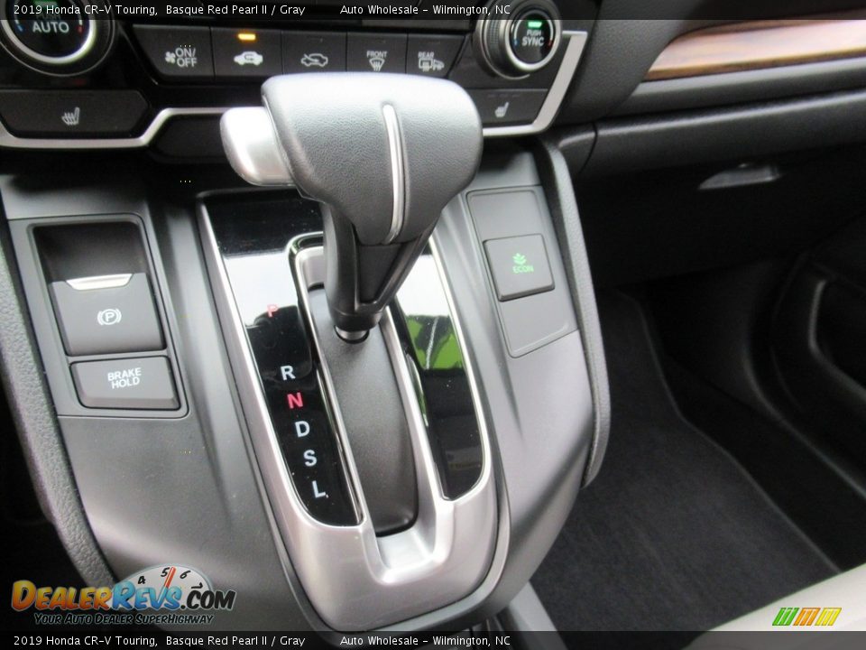 2019 Honda CR-V Touring Basque Red Pearl II / Gray Photo #19
