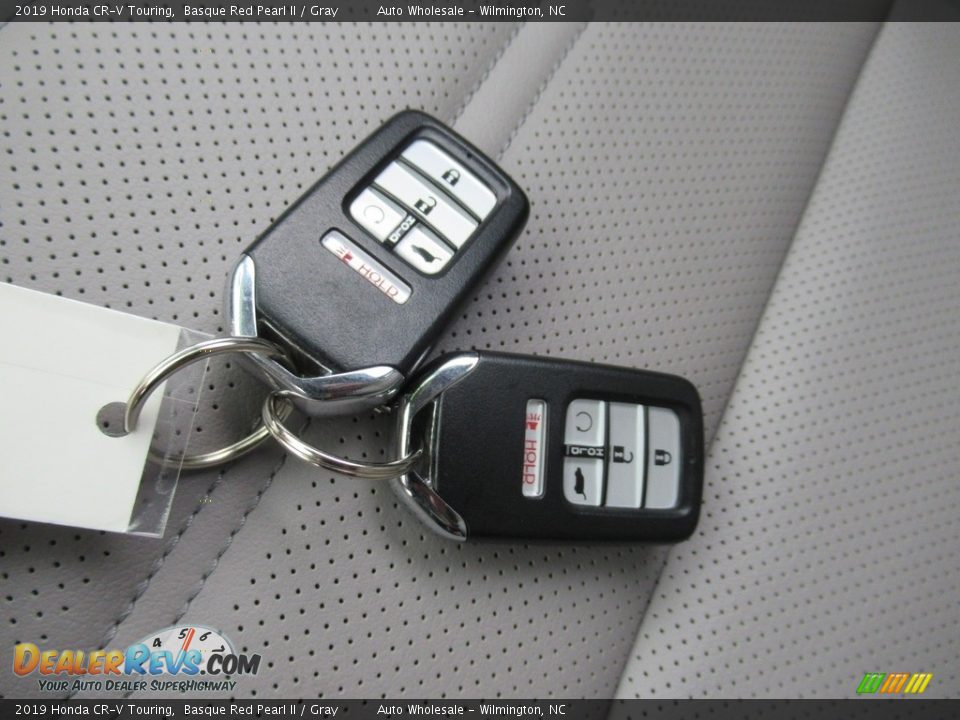 2019 Honda CR-V Touring Basque Red Pearl II / Gray Photo #20