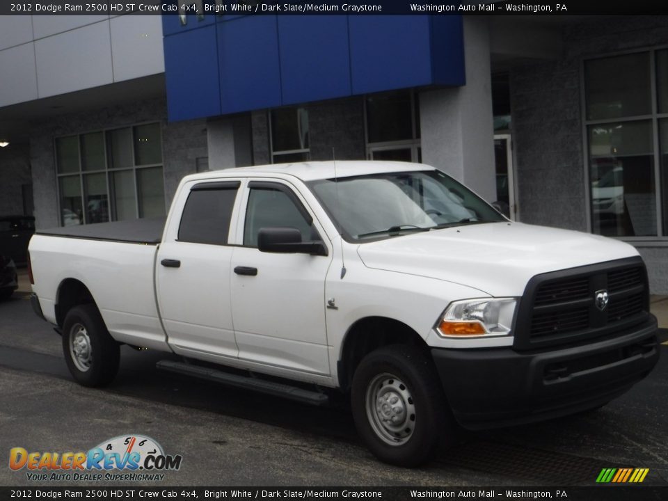 2012 Dodge Ram 2500 HD ST Crew Cab 4x4 Bright White / Dark Slate/Medium Graystone Photo #1