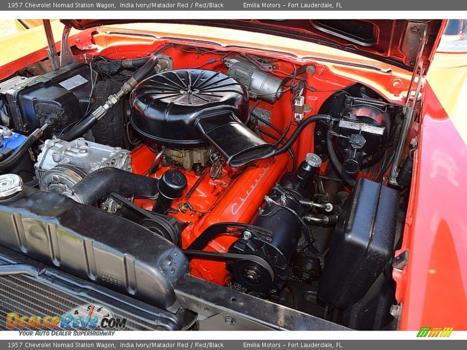 1957 Chevrolet Nomad Station Wagon 283 cid OHV 16-Valve V8 Engine Photo #75