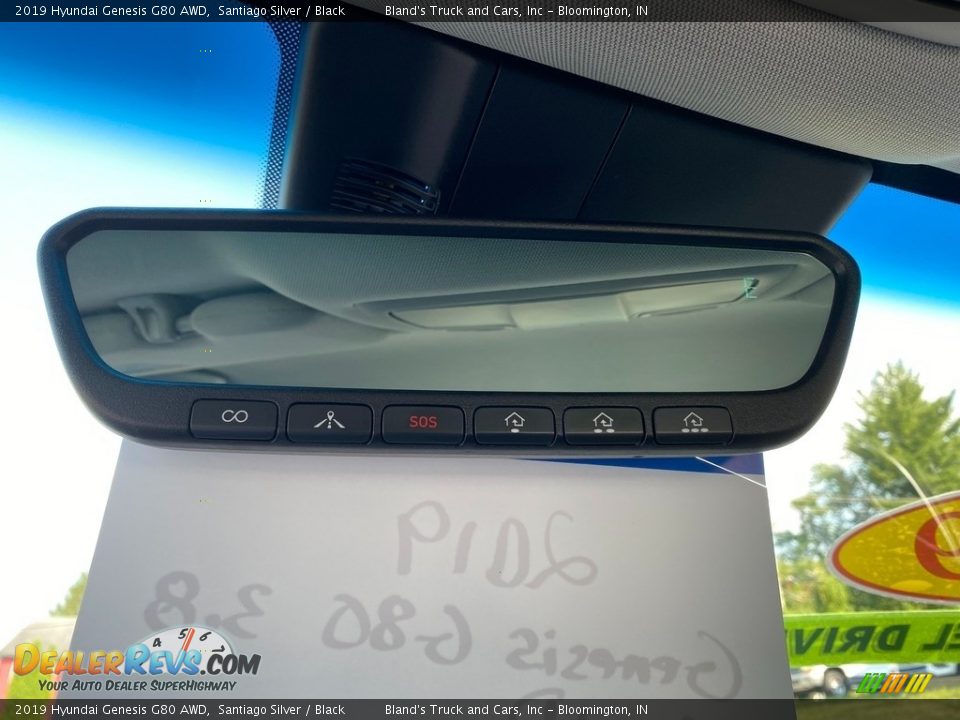 2019 Hyundai Genesis G80 AWD Santiago Silver / Black Photo #33