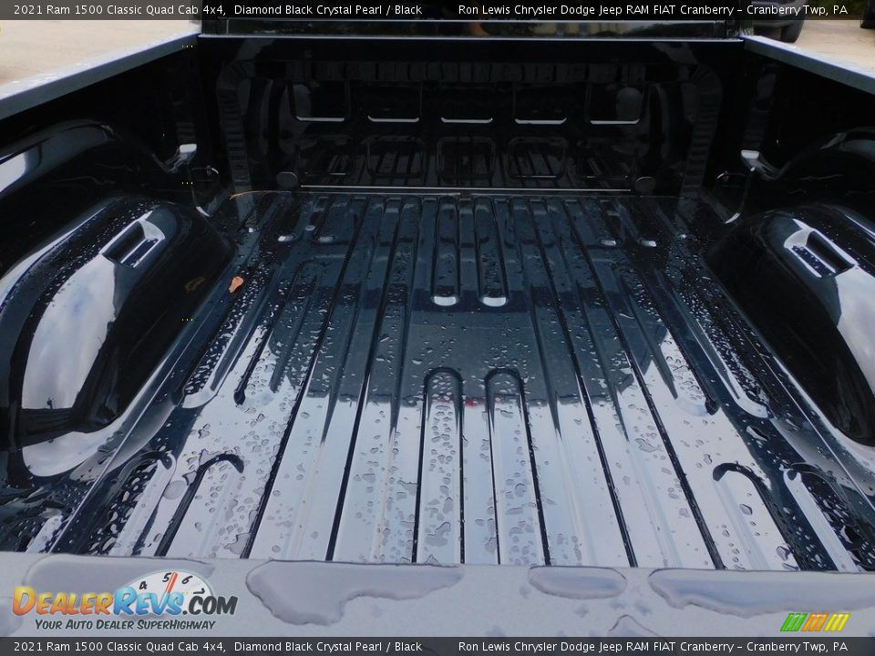 2021 Ram 1500 Classic Quad Cab 4x4 Diamond Black Crystal Pearl / Black Photo #7