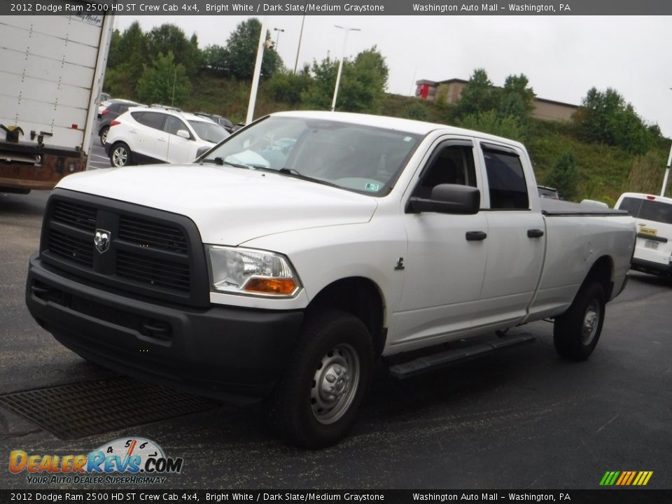 2012 Dodge Ram 2500 HD ST Crew Cab 4x4 Bright White / Dark Slate/Medium Graystone Photo #7