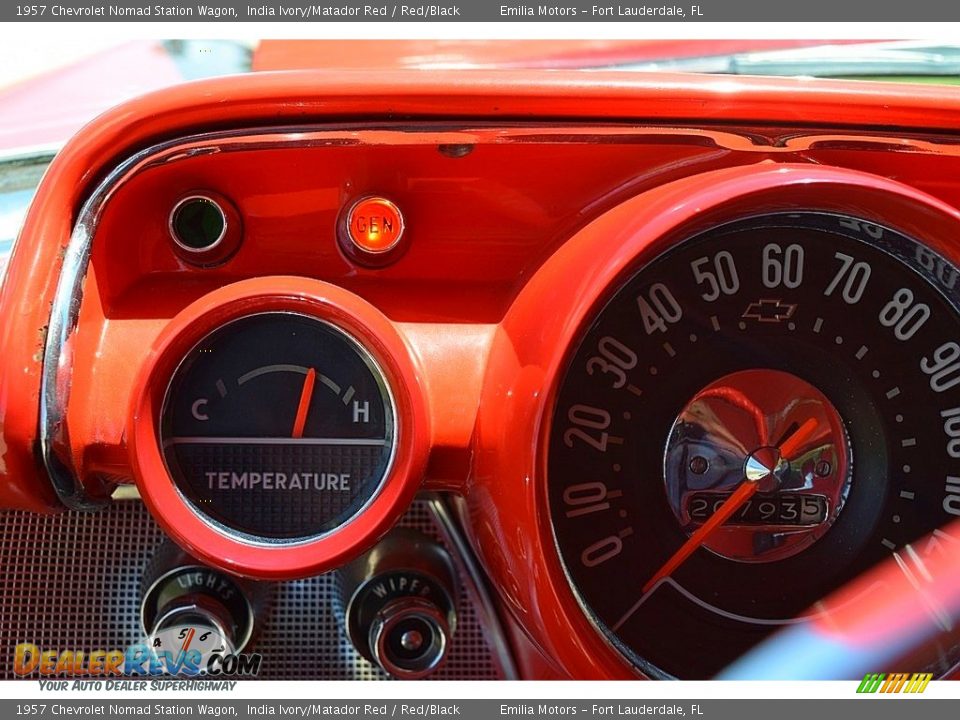 1957 Chevrolet Nomad Station Wagon Gauges Photo #81