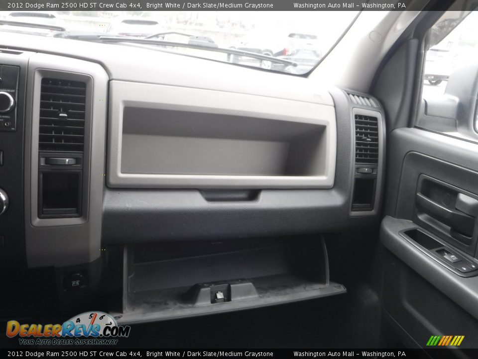 2012 Dodge Ram 2500 HD ST Crew Cab 4x4 Bright White / Dark Slate/Medium Graystone Photo #25