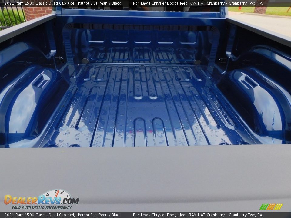 2021 Ram 1500 Classic Quad Cab 4x4 Patriot Blue Pearl / Black Photo #7