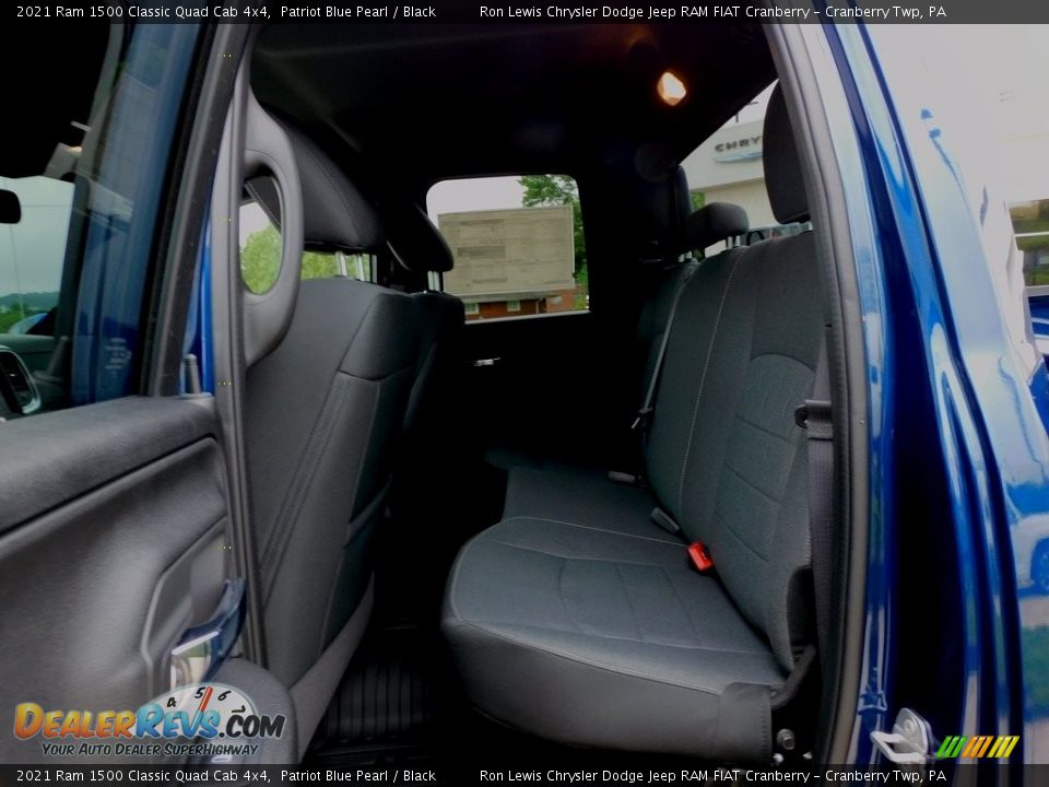 2021 Ram 1500 Classic Quad Cab 4x4 Patriot Blue Pearl / Black Photo #12